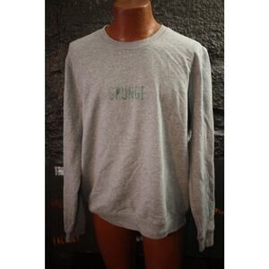 Custom Grunge Factory Hand-Printed Sweatshirt Gray – Men’s XL